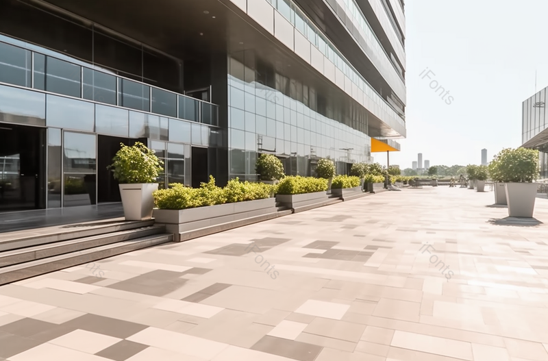 阳光下的城市办公建筑大楼背景,高清,摄影图,摄影图片,图片大全,摄影图免费下载